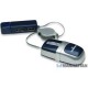 Nano-Ratón/Mouse Óptico con Hub USB de 2 puertos